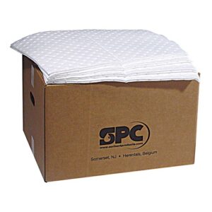 Brady 15" X 19" SXT BlueWhite Polypropylene Heavy Weight Sorbent Pad