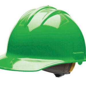 Bullard Hi-Viz HDPE Cap Style Hard Hat With 6 Point Ratchet Suspension