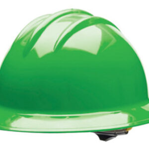 Bullard Hi-Viz HDPE Full Brim Hard Hat With 6 Point Ratchet Suspension