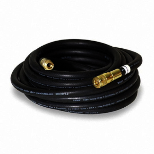 Bullard 38" 100' Reinforced EPDM Starter Supplied Air Hose With Industrial Interchange