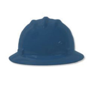 Bullard Kentucky Blue HDPE Full Brim Hard Hat With 4 Point Ratchet Suspension