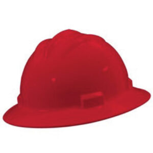 Bullard HDPE Full Brim Hard Hat With 4 Point Ratchet Suspension