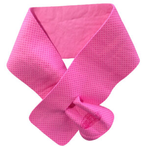 COLDSNAP COOLING BANDS, PINK SUPER ABSORBENT & EVAPORATIVE PVA MATERIAL, 29.5 x 4 INCHES, ONE PER POLYPROPYLENE TUBE