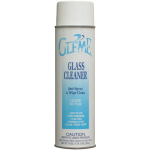 Claire Gleme Glass Cleaner, 19 oz Aerosol, 12/Case