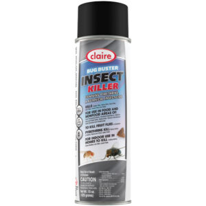 Claire Bug Buster insect Killer, 15 oz Aerosol, 12/Case