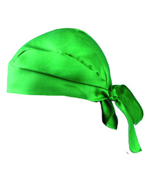 OccuNomix Tie Hat FR Doo Rag, Hi-Vis Green,