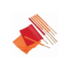 Cortina Safety Products 24" X 24" Hi-Viz Orange Vinyl Warning Flag