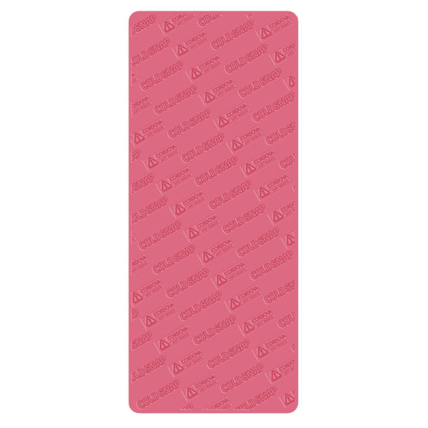 COLDSNAP COOLING TOWEL, PINK SUPER ABSORBENT & EVAPORATIVE PVA MATERIAL, 33.5 x 13 INCHES, ONE PER POLYPROPYLENE TUBE
