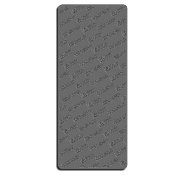 COLDSNAP COOLING TOWEL, GRAY, SUPER ABSORBENT & EVAPORATIVE PVA MATERIAL, 33.5 x 13 INCHES, ONE PER POLYPROPYLENE TUBE