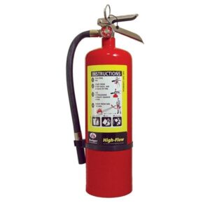 Badger Extra High-Flow 10 lb ABC Fire Extinguisher w/ Wall Hook