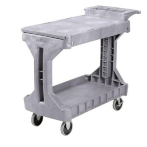 Akro-Mils Procart Utility Cart, Small, 41 1/2"L x 34 3/4"H x 19"W, Gray, 1/Each