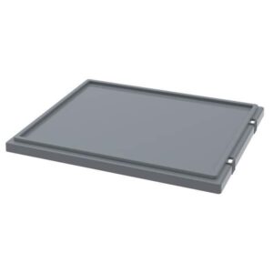 Akro-Mils Nest & Stack Tote Lid (For 35225, 35230), Gray, 1/Each