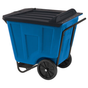 Akro-Mils Akro-Cart Bulk Material Cart, Blue, 1/Each