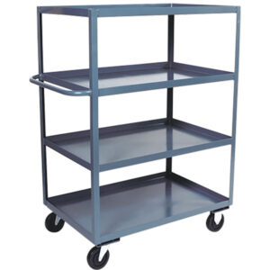 Jamco Stock Truck, 4 Shelves, 60"L x 60"H x 30"W, Gray, 1/Each
