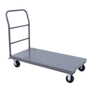 Jamco Steel Deck Platform Truck, Phenolic Casters, 2000 lb Capacity, 48"L x 39"H x 24"W, Gray, 1/Each