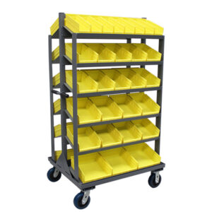 Jamco Sloped Shelf Bin Truck