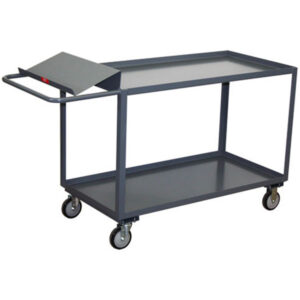 Jamco Order Picking Cart, 2 Shelves, 36"L x 39"H x 24"W, Gray, 1/Each