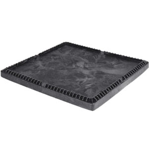 Buckhorn Structural Foam Lid (For 48" x 45" Standard-Duty Boxes), 48"L x 45"W x 2"H, Black, 1/Each
