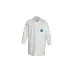 DUPONT WHITE TYVEK 400 DISPOSABLE LAB COAT