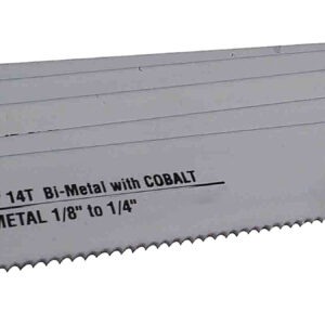Disston Blu-Mol Bi-Metal Reciprocating Saw Blades (Metal) (6475-50), 14 TPI, 6" x 3/4" x 0.035", 50/Pkg