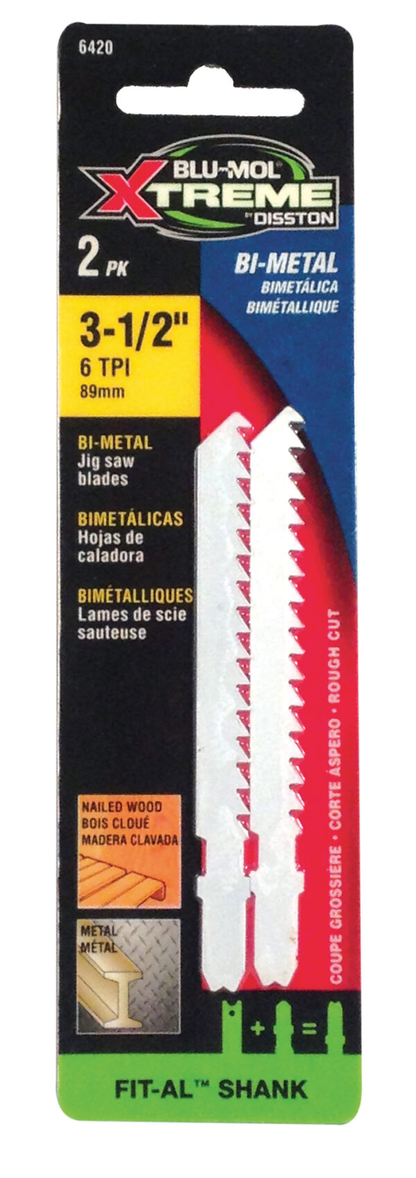 Disston Blu-Mol Xtreme Carbon Jig Saw Blades