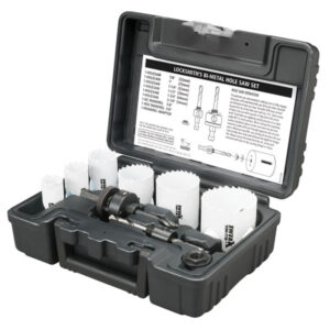 Disston Blu-Mol Xtreme Bi-Metal Locksmith''s 9-Piece Hole Saw Kit