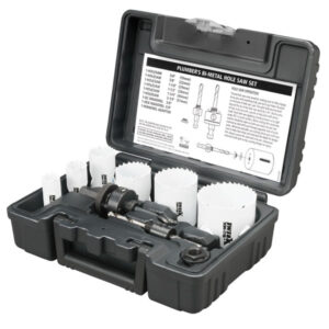 Disston Blu-Mol Xtreme Bi-Metal Plumber''s 9-Piece Hole Saw Kit