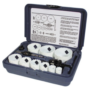 Disston Blu-Mol Xtreme Bi-Metal Journeyman''s 13-Piece Hole Saw Kit