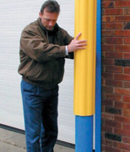 Eagle 4" X 56" Yellow Polyethylene Bumper Post Sleeve