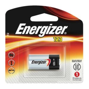 Energizer 123 Lithium Battery, 1/Each