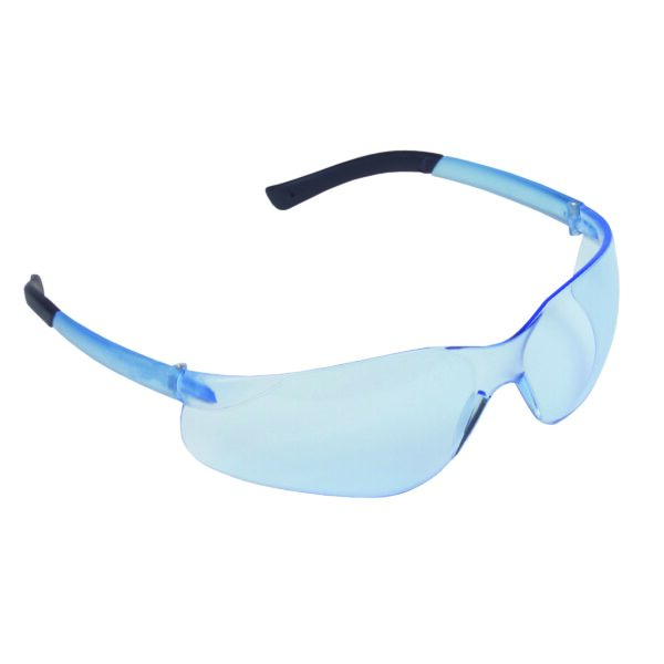 DANE FROSTED BLUE FRAME, LIGHT BLUE LENS, TPR TEMPLES