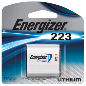Energizer 223 Lithium Photo/Camera Battery