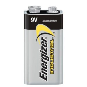 Energizer 9 VoltIndustrial Alkaline Battery (12 Per Package)