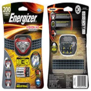 Energizer HDBIN32EB 150 LUMENS LED RED HEADLAMP