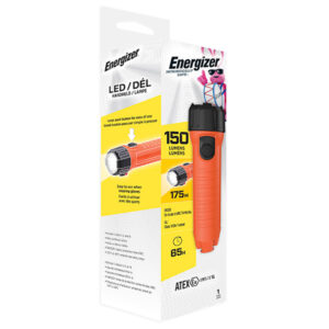 Energizer Class 1, Divison 1 Intrinsically Safe 2D LED Safety Flashlight
