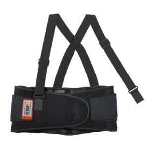 Ergodyne 2X Black ProFlex 1100SF Spandex Lower Back Support