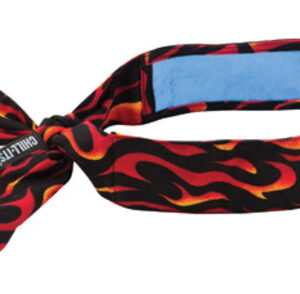 Ergodyne Flames Chill-Its 6700CT CottonPVA Evaporative Cooling Bandana