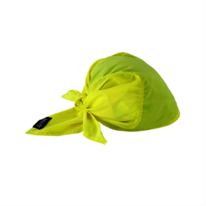 Ergodyne Chill-Its 6710CT Hat w/ Cooling Towel, Lime, 1/Each