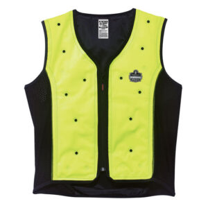 ERGODYNE LIME CHILL-ITS 6685 POLYESTER EVAPORATIVE COOLING VEST