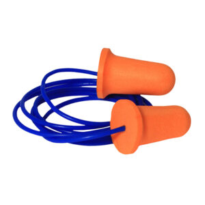 Radians Deviator 33 Disposable Foam Earplugs, Corded, Orange, 200/Box