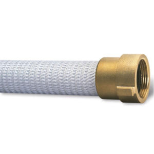 FireTech Rack & Reel Hose, Brass NST Coupled, 1 1/2" x 100'', 1/Each