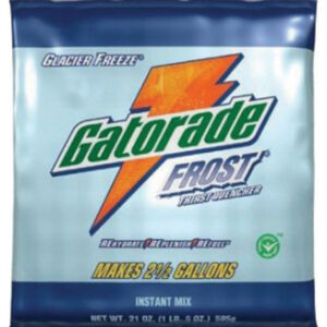 GATORADE GLACIER FREEZE YEILD 2.5 GALLON INSTANT POWDER 21OZ PACKET 32CA