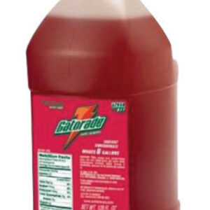 Gatorade 1 Gallon Liquid Concentrate Bottle Fruit Punch Electrolyte Drink - Yields 6 Gallons (4 Each Per Case)