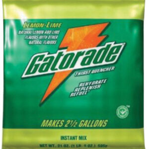 Gatorade 8.5 Ounce Instant Powder Concentrate Packet Lemon Lime Electrolyte Drink - Yields 1 Gallon (40 Packets Per Case)