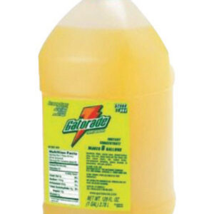 Gatorade 1 Gallon Liquid Concentrate Bottle Lemon Lime Electrolyte Drink - Yields 6 Gallons (4 Each Per Case)