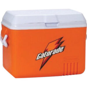 Gatorade 48 Quart Orange And White Cooler
