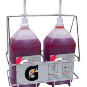 Gatorade Concentrate Dispenser Rack With Two Pumps