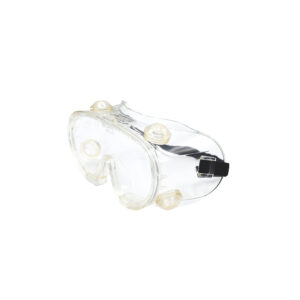 INDIRECT VENTILATION, CLEAR POLYCARBONATE LENS, ELASTIC STRAP