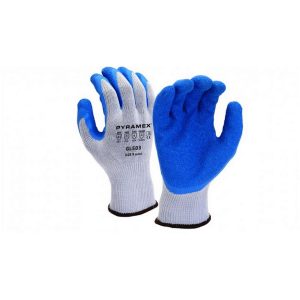 Crinkle Latex Work Gloves, Pack of 12 pairs,