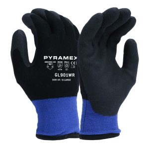 Insulated Cut Resistant Dipped Glove, HPT Coated, ANSI A3,  Black